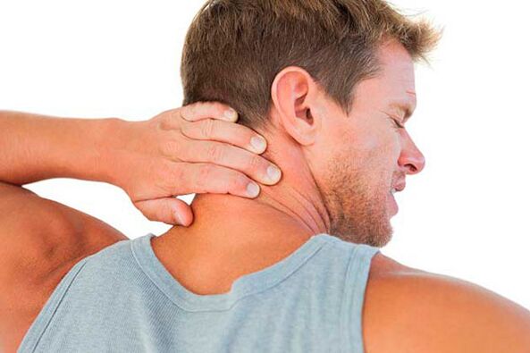 dor de pescozo debido á osteocondrose